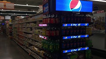 AWM Smart Shelf End Cap