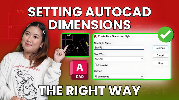 How to Set Dimensions in AutoCAD 2024