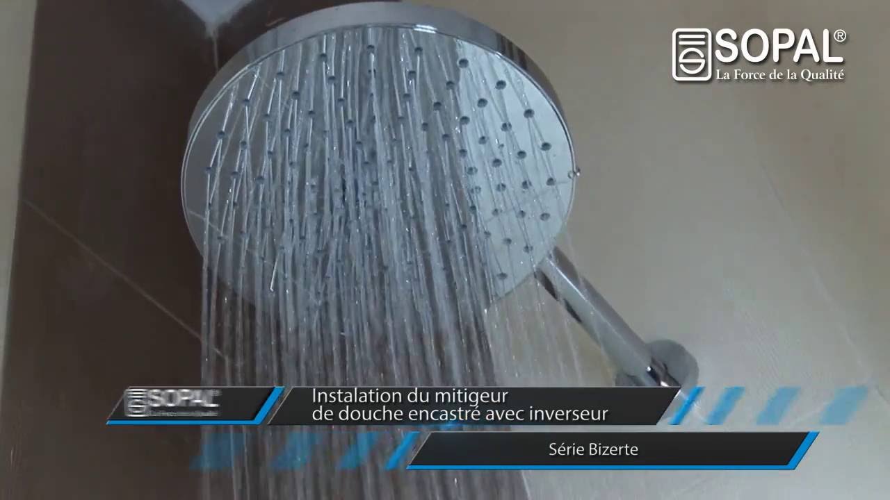 Installation Mitigeur de douche avec Inverseur Bizerte