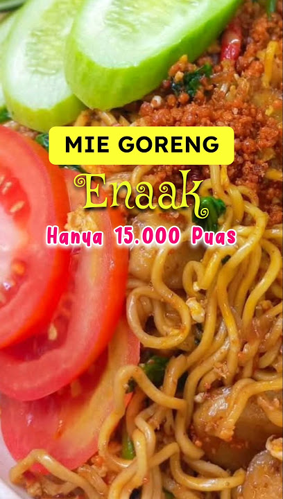 ENAK & MURAH MIE GORENG 15.000 SPORSI PUASSS #shorts