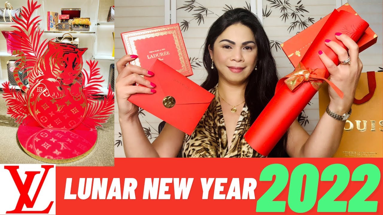 LOUIS VUITTON UNBOXING 2022 LUNAR NEW YEAR OF THE TIGER COLLECTION