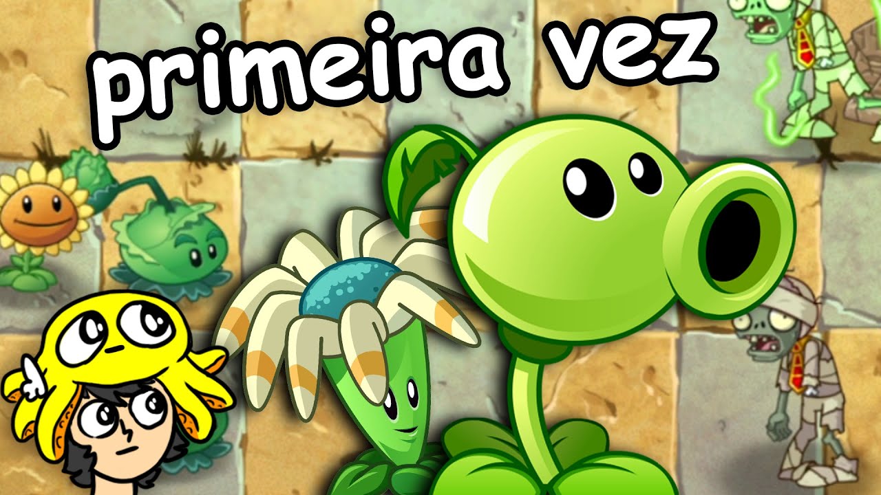 plants vs zombies 2 pela primeira vez