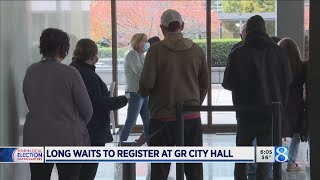 GR clerk busy with registrations as election nears