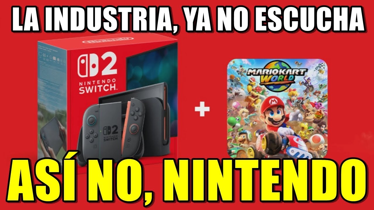 OFF TOPIC | NINTENDO SWITCH 2, BUEN PRODUCTO QUE REPITE EL MISMO ERROR DE MICROSOFT CON XBOX ONE
