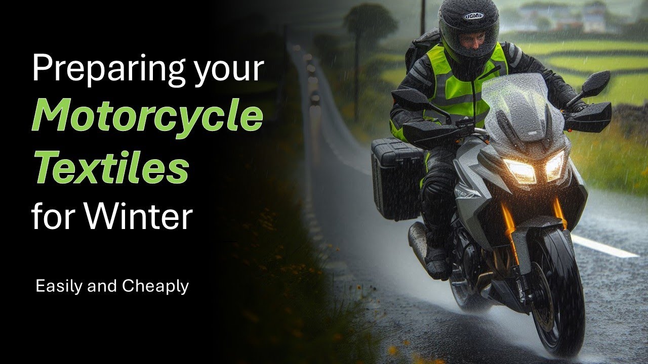 Подготовка текстиля для мотоцикла к зиме