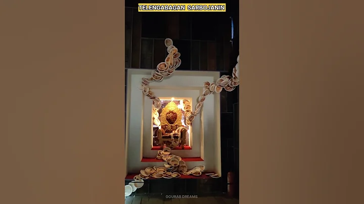 Telengabagan Sarbojonin Durgotsab Committee Durga Puja 2024 #shorts #durgapuja