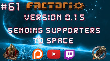 Factorio 0.15 Sending Supporters To Space EP 61: Mega Iron Smelter Design! - Let