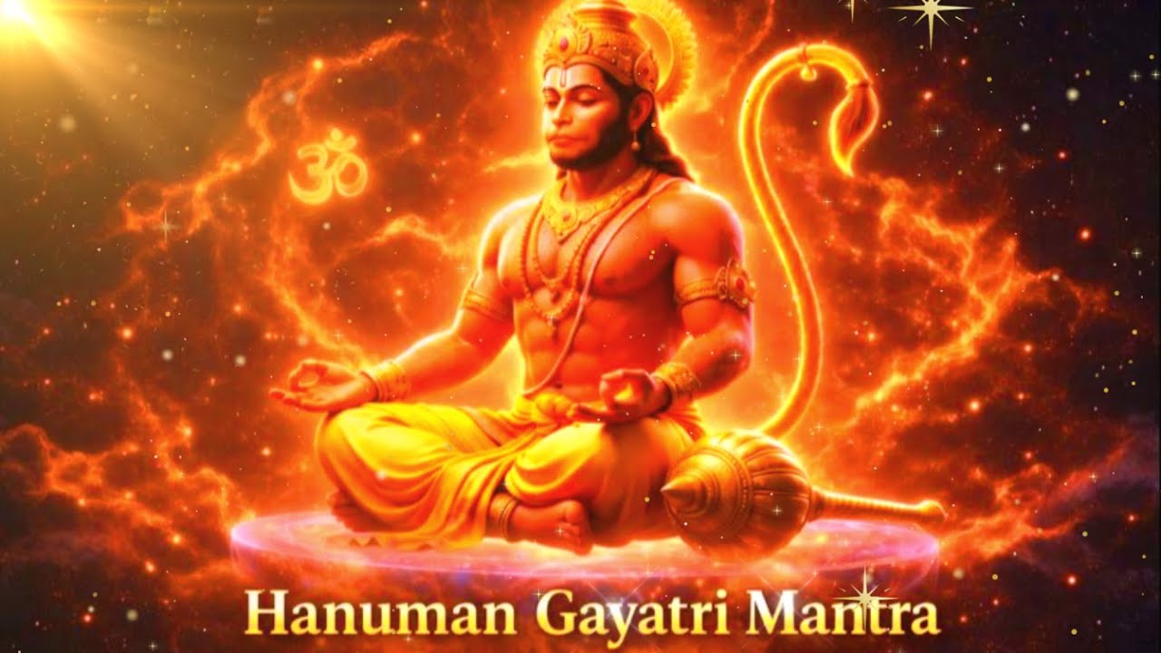 हनुमान गायत्री मंत्र | Hanuman Gayatri Mantra   | Mantra For Courage