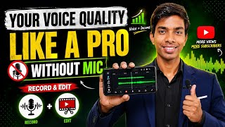How To RECORD And EDIT Best Quality Voice On Mobile✅ How To Record & Edit The Best Voice On Mobile screenshot 5