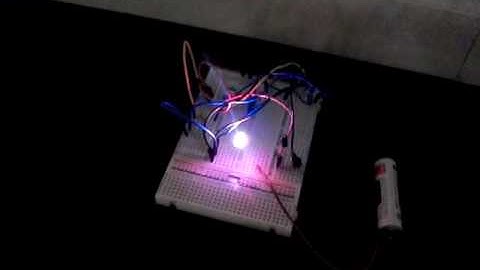 フルカラーLEDの点灯テスト