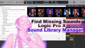 Install Artist Producer Packs in Logic Pro X  in Sound Library Manager