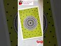 🌼Green Serenity–Mandala Art #MandalaArt #ArtShorts #yt #videooftheday #Shorts #viral #trending #fyp