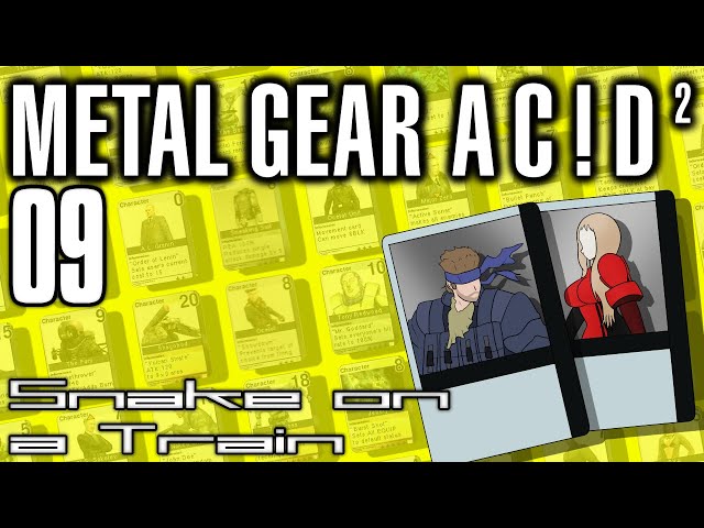 Let's Play Metal Gear Acid 2 - 09 - Snake on a Train - YouTube