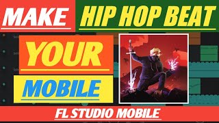 How make hip hop beat in fl studio mobile | Hip hop beat | trap beat | @nengmanis_ screenshot 3