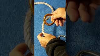 RAPPELLING WITH RAPPEL RING (SET UP HOW TO)