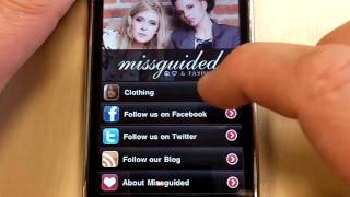 Missguided iPhone Application screenshot 1