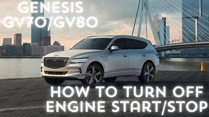 How to disable engine start stop in your Genesis