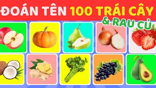 Challenge to Guess the Names of 100 Fruits and Vegetables in 3s 🍉🍎🍑 | BuBo Quiz screenshot 4