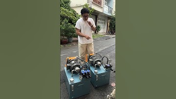 Bộ nguồn thủy lực điều khiển 1 xi lanh và điều khiển 2 xi lanh