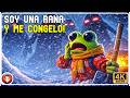 Sobrevivir al FRIO siendo RANA es IMPOSIBLE (pero lo intenté) | Froggy Hates Snow | 4K60fps