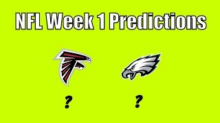 NFL Week 1 Game Picks and Predictions 2018
