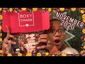 BOXYCHARM BASEBOX UNBOXING | NOVEMBER 2020 | Curly Tells