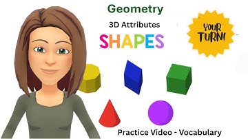 3D Shapes Attributes | Practice | Edges * Vertices * Faces | MATH PLUS | Where Math Makes Sense