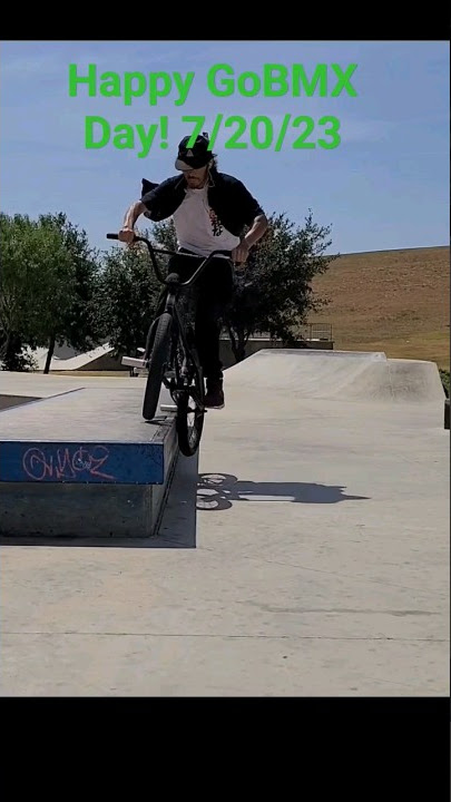 Happy GoBMX Day! 07/20/23 (Clips from past few months) #bmx #gobmx #bmxstreet #shorts