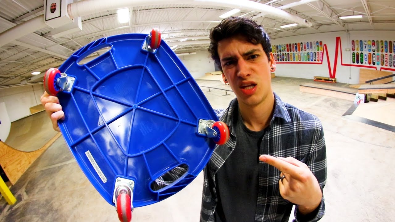 Do *NOT* Try to Skate This! (Scooter Board?!)