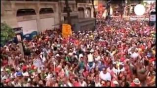 BRASIL Rio Carnival 2012: Million people in party [NEW: EURONEWS]