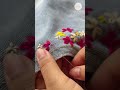 Easy Floral Embroidery on Denim | Beginner-Friendly