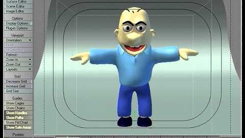 LightWave 3D Layout - Inverse Kinematics (Karakter_Bölüm 4)