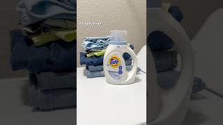No Irritation Laundry Routine 💙 Tide Free &Gentle Upgrade Test #Shorts #WalmartFinds @tidelaundry