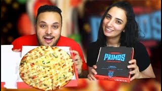 PRIMO'S American Pizza sea ranch تجربة بيتزا بريموز ملوك السي رانش في الشيخ زايد