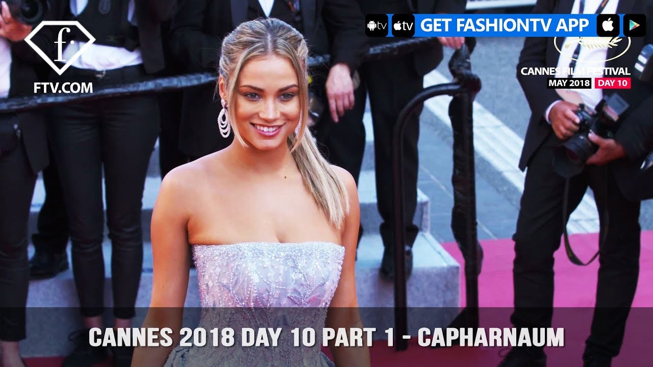 Rose Bertram at Capharnaum Red Carpet at Cannes Film Festival 2018 Day 10 Part 1  | FashionTV | FTV