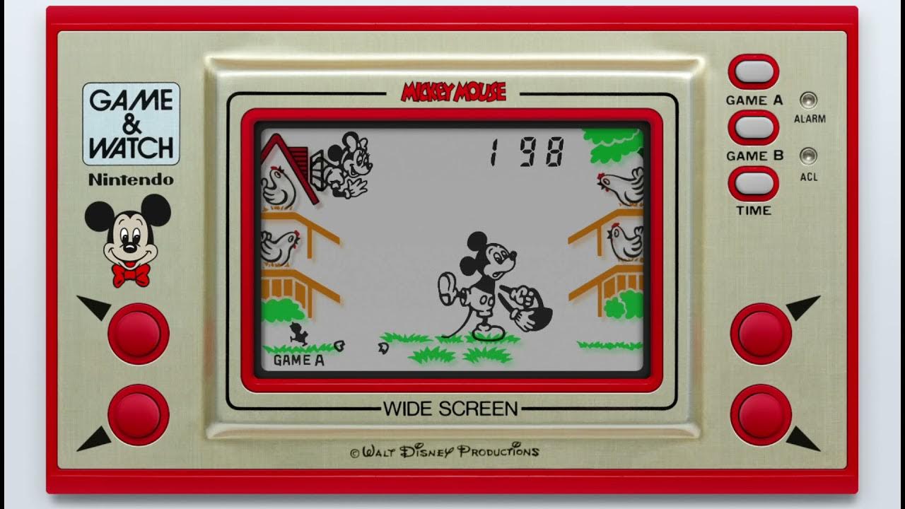 Tag telefonen robot gerningsmanden Game & Watch: Mickey Mouse [Handheld Longplay] (1981) Nintendo - YouTube