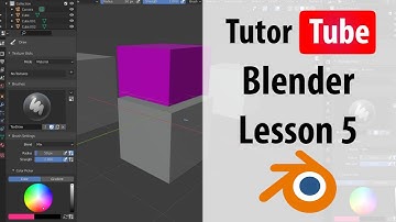 Blender Tutorial - Lesson 5 - Viewport Overlays and X Ray Mode
