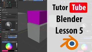 Blender Tutorial - Lesson 5 - Viewport Overlays and X Ray Mode