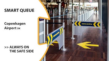Smart Queue: Automated Passenger Flow at Copenhagen Airport 🇩🇰 - Via Guide