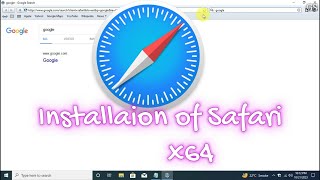 how to install Safari browser in window 10 x64 | Get Software
