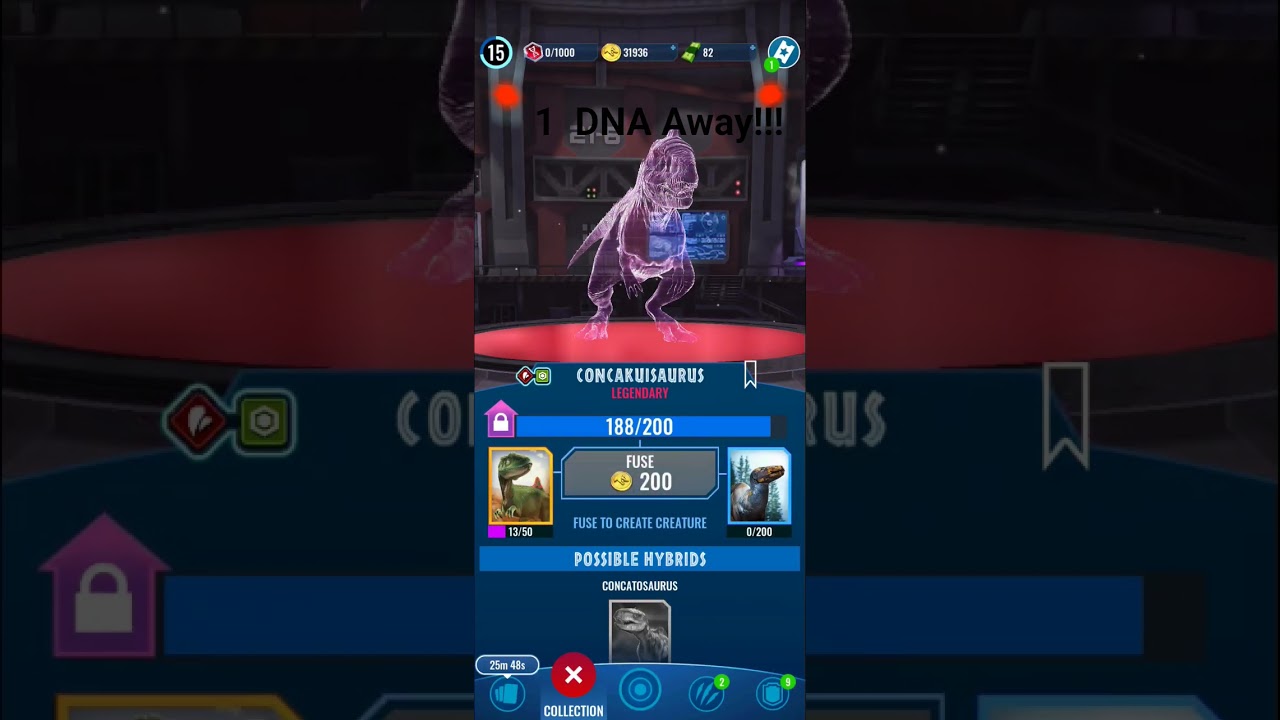 Legit about to unlock concakuisaurus