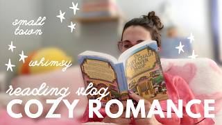 a week reading cozy romances 🧶📖🌿 reading vlog