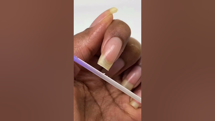 Stop Using Nail Strengtheners