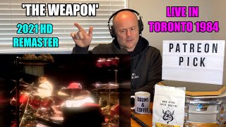 Drum Teacher Reacts: NEIL PEART | Rush | &#39;The Weapon&#39; - Live In Toronto 1984 (2021 HD Remaster)