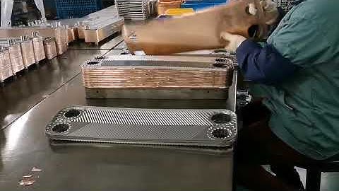 How to Make Brazed Plate Heat Exchangers