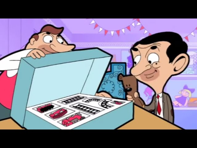 Mr. Bean's Birthday Bash - At The Toy Store - Toys Vocabulary