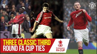 Three Classic Third Round FA Cup Ties | Manchester United v Aston Villa