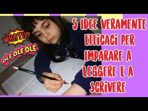 Video: Come Insegnare A Un Bambino A Scrivere In Inglese