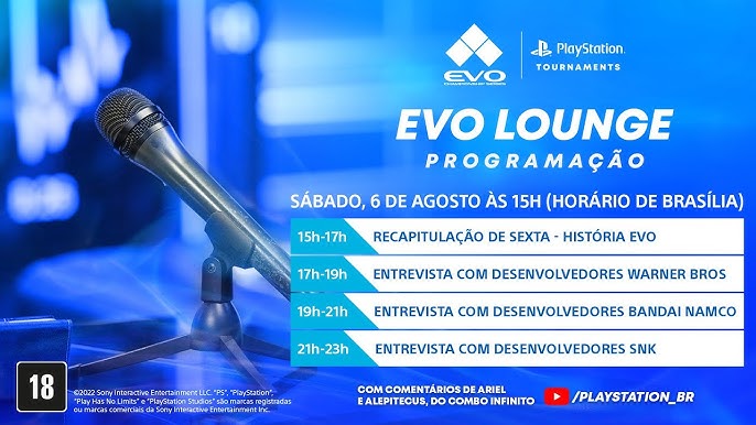 EVO Lounge: Ao Vivo - Dia 2 (Com comentários do Combo Infinito)