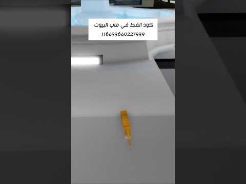 كود القط في ماب البيوت Roblox روبلوكس